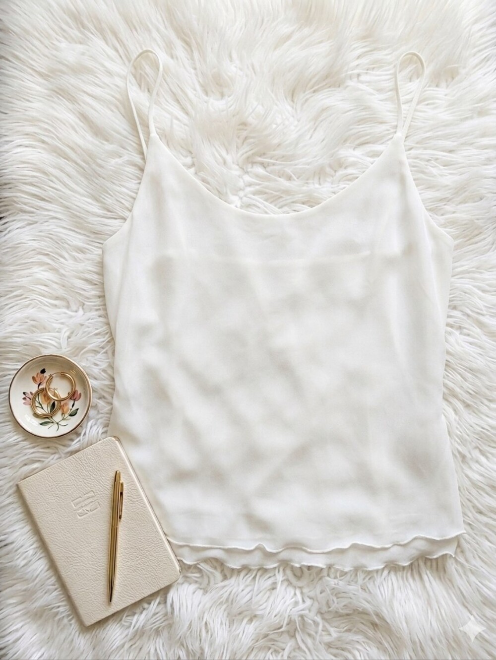 John Gault Sheer Camisole